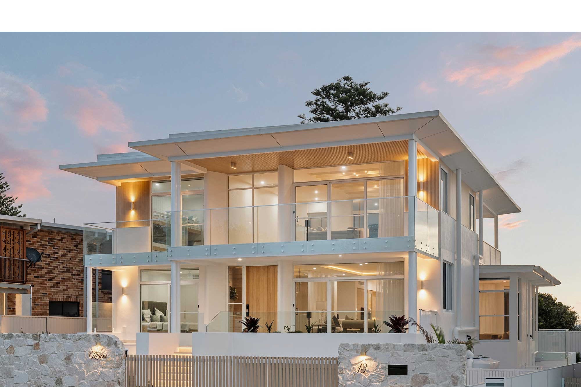 double storey modern luxury builder near me